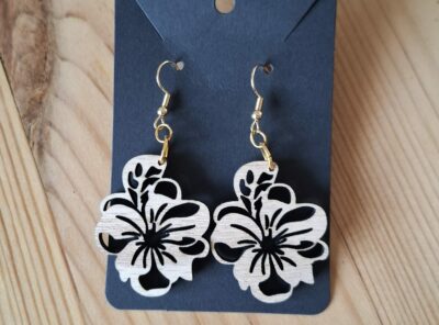 Boucles d'oreilles fleur